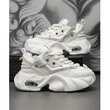 Sneakers For Men  (White , 8)