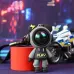 Samvardhan Space Astronaut Keychain Pilot Bear Strap Keychain Keyrings Creative Cool Cute Key Chain