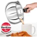 Hawkins by Hawkins Tpan with Glass (SST20G) Sauce Pan 15 cm diameter with Lid 2 L capacity  (Stainless Steel, Induction Bottom)