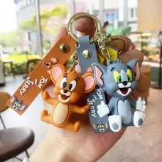 decorxyz Tom and Jerry 3D Keychain
