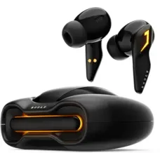 Boult Astra with Quad Mic ENC, 48Hrs Battery, Low Latency Gaming, Made in India, 5.3v Bluetooth  (Black Gloss, True Wireless)
