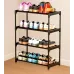 SKEDIZ Shoe Stand For Home Plastic, Metal Shoe Stand 