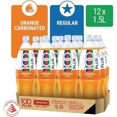 100 Plus Isotonic Drink Orange, 12 x 1.5l