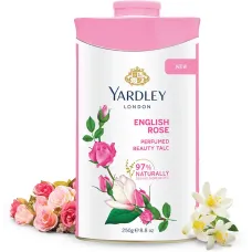 Yardley London by Wipro English Rose Perfumed Talcum Powder for Women Yardley London by Wipro English Rose Perfumed Talcum Powder for Women