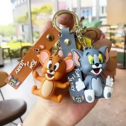 decorxyz Tom and Jerry 3D Keychain